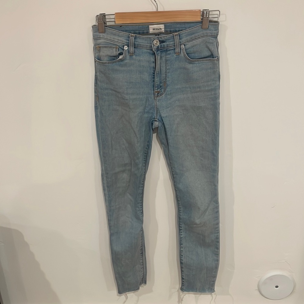 Size 26 light wash Hudson jeans